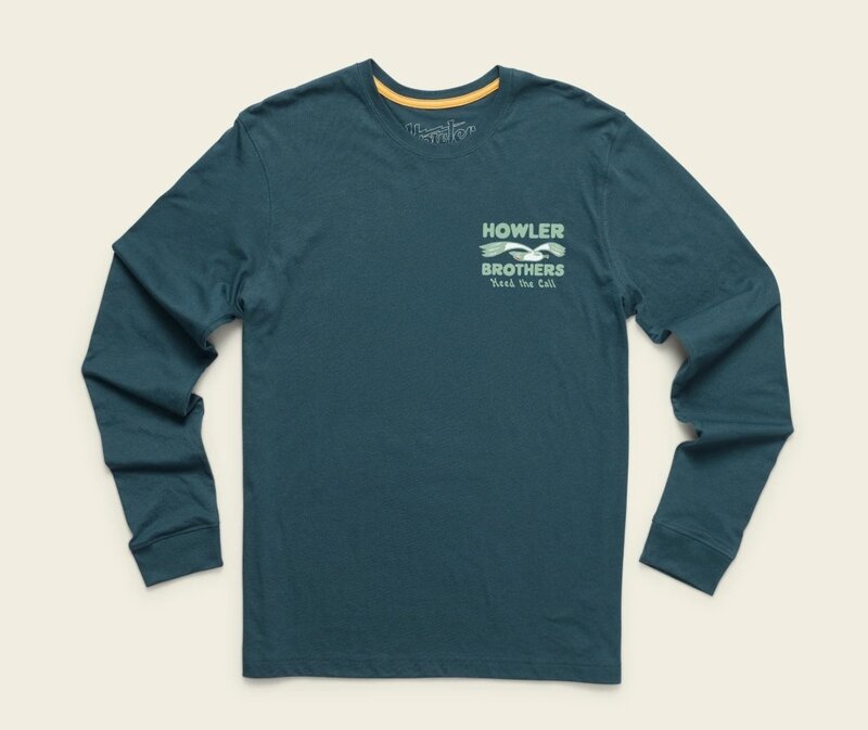 Howler Brothers Men's Longsleeve T-Shirt Flocka Seagulls