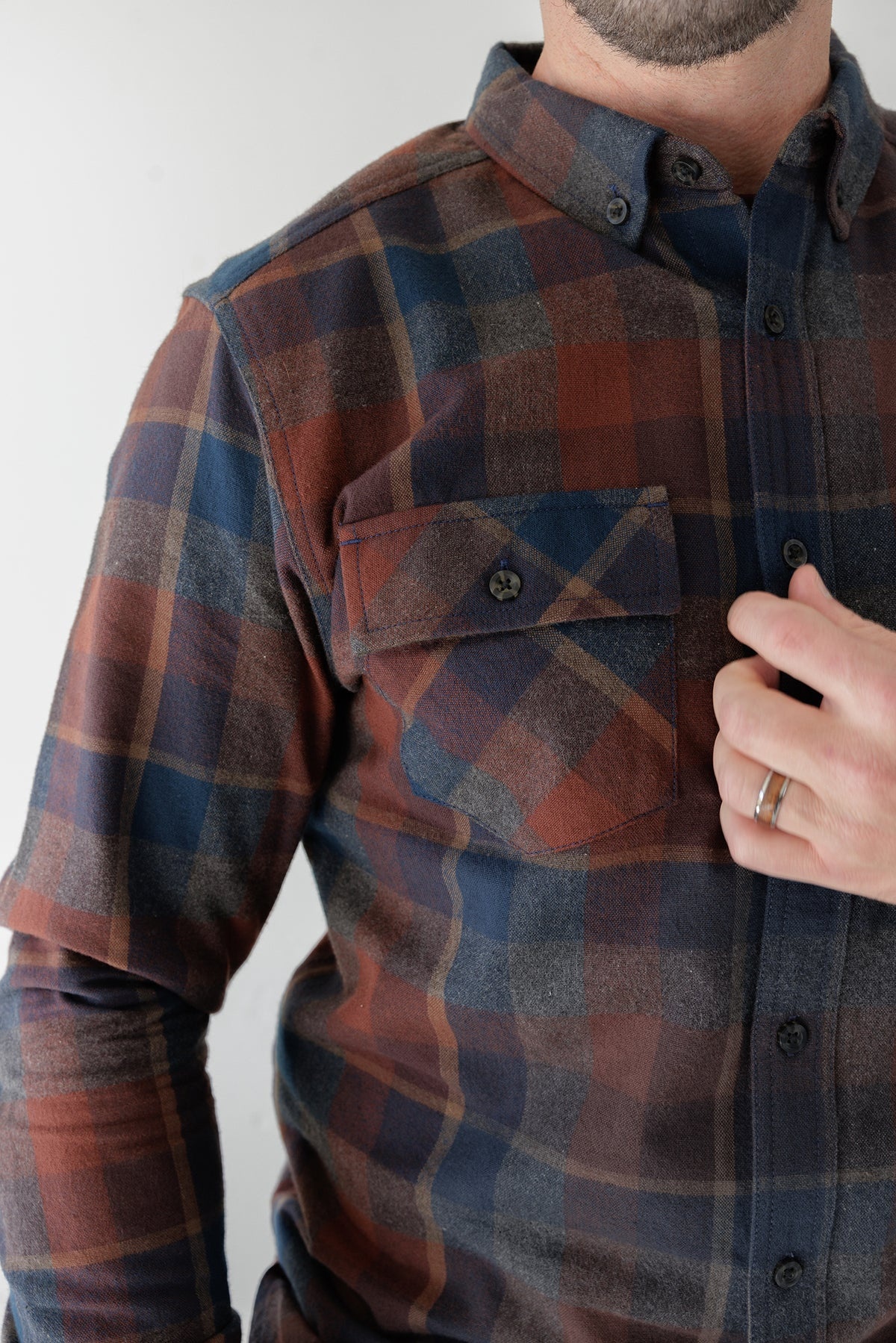 KAVU Men's Buffaroni Long Sleeve Shirt