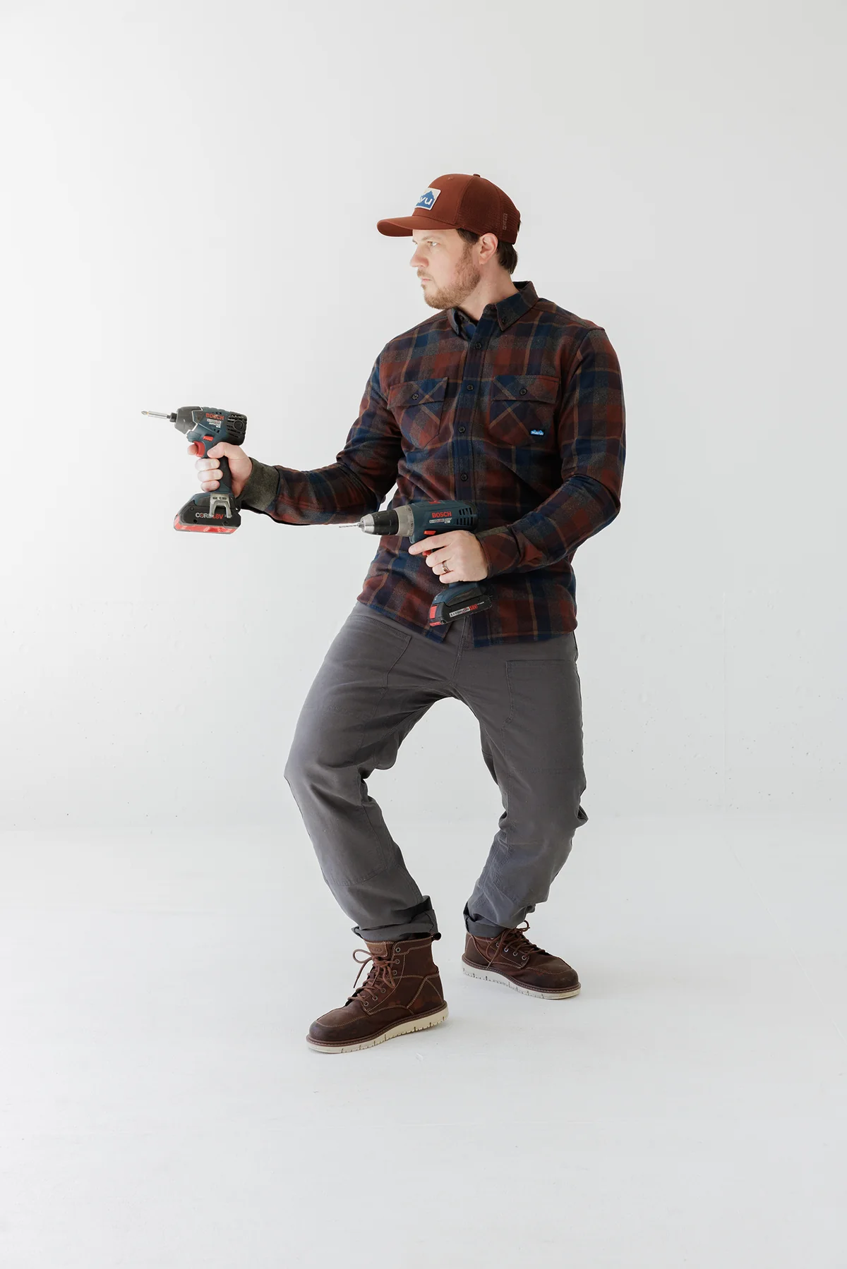 KAVU Men's Buffaroni Long Sleeve Shirt