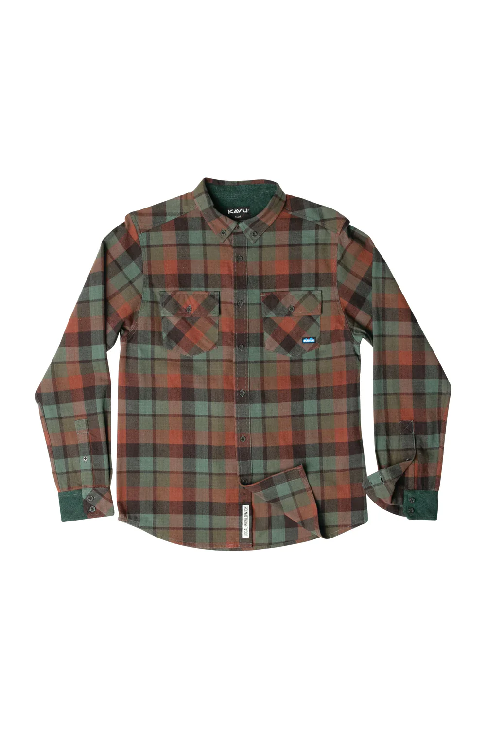 KAVU Men's Buffaroni Long Sleeve Shirt