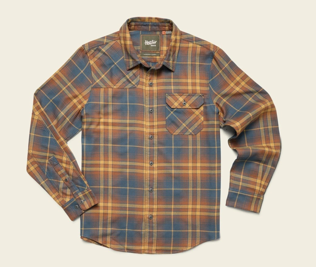 Howler Brothers Men's Harker's Flannel Kempton Plaid