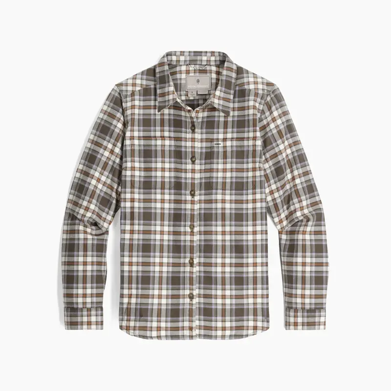 Royal Robbins Women's Lieback Organic Cotton Flannel Long Sleeve