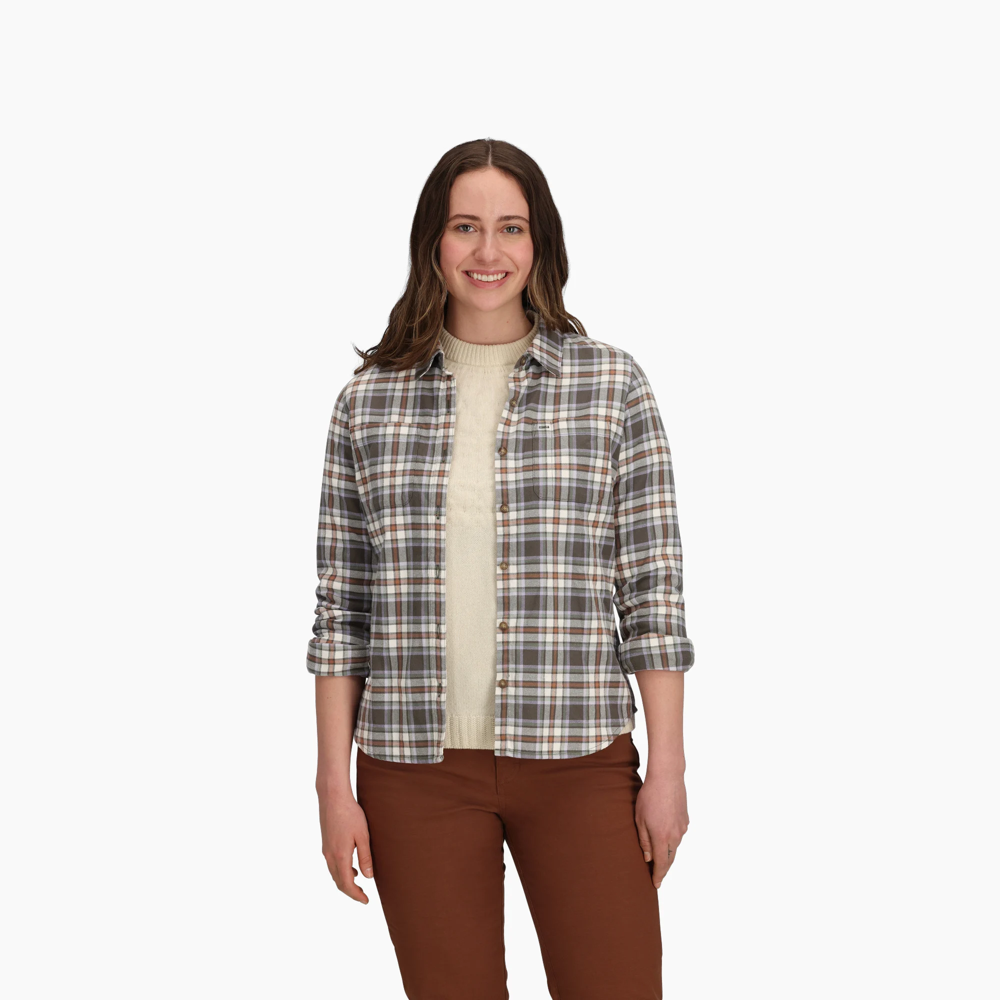 Royal Robbins Women's Lieback Organic Cotton Flannel Long Sleeve