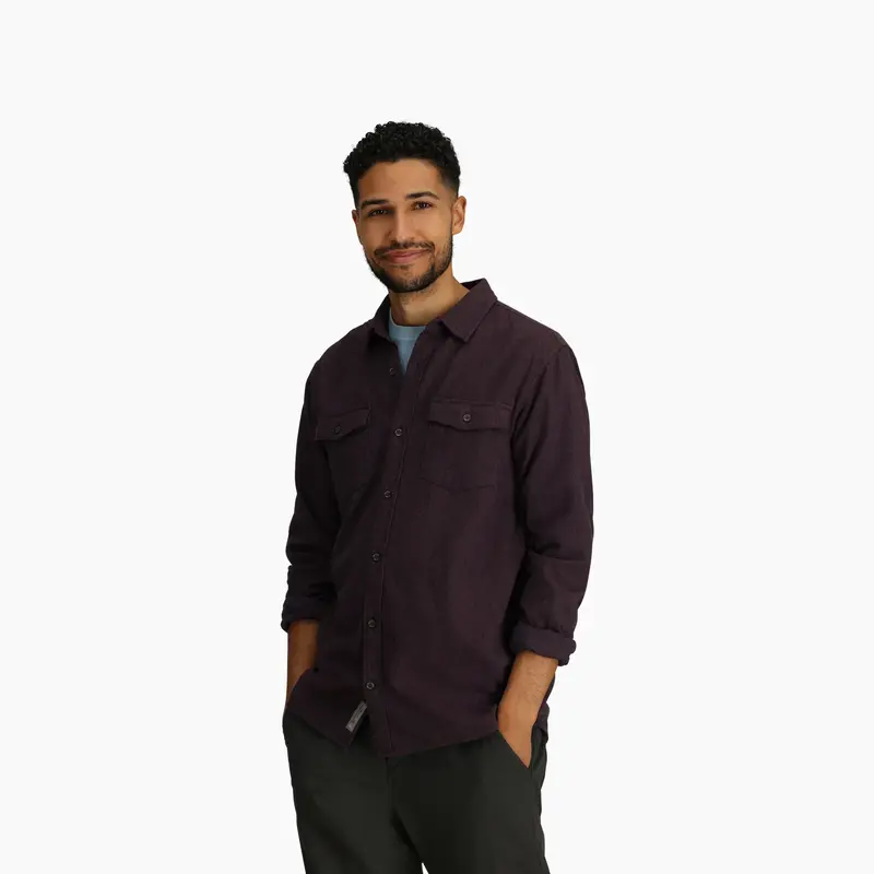 Royal Robbins Men's Bristol Organic Cotton Twill Long Sleeve