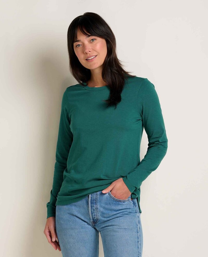 Toad & Co Women's Primo Long-Sleeve Crew