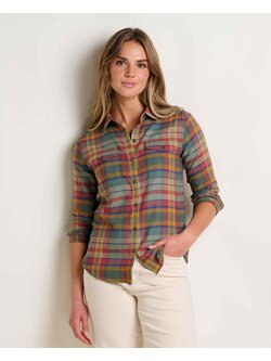 Toad & Co Women's Re-Form Flannel Long Sleeve Shirt
