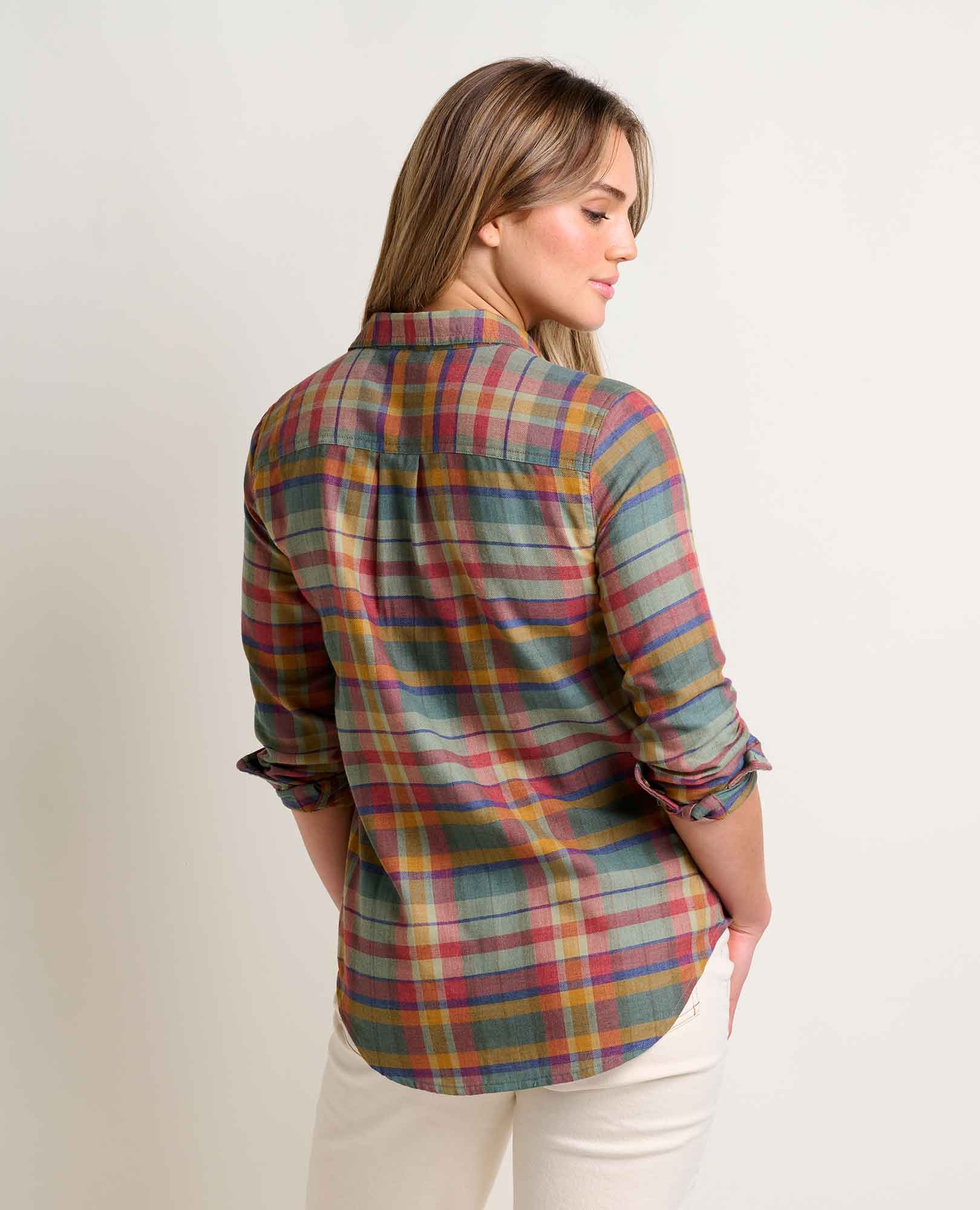 Toad & Co Women's Re-Form Flannel Long Sleeve Shirt