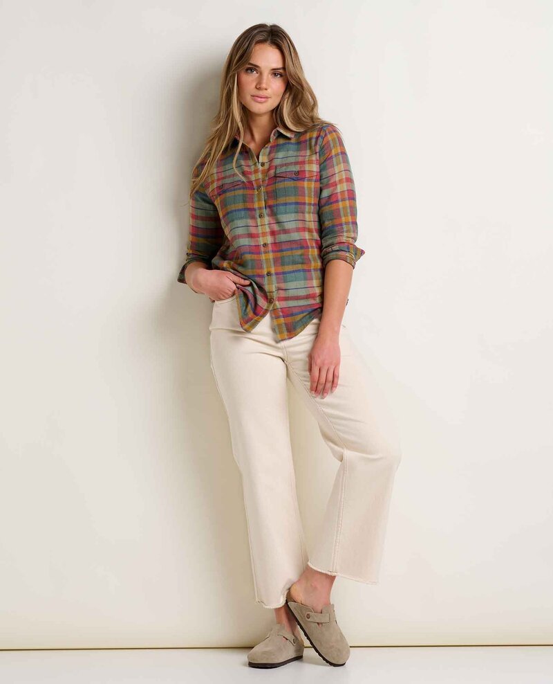 Toad & Co Women's Re-Form Flannel Long Sleeve Shirt