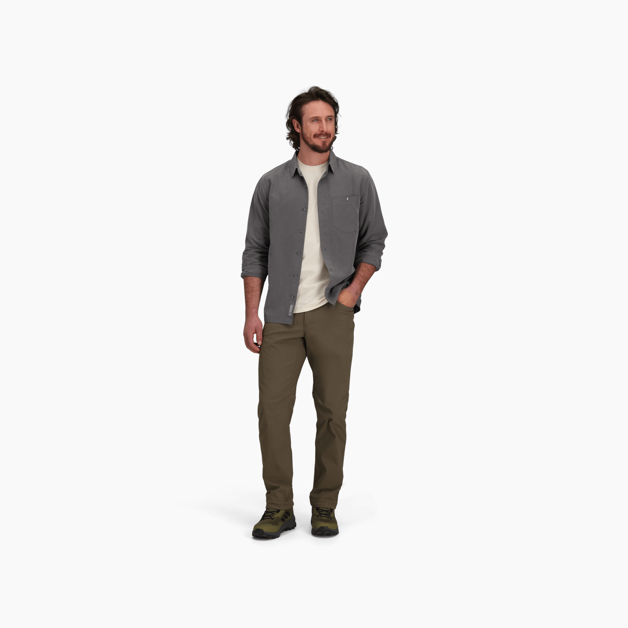 Royal Robbins Men's Mojave Pucker Long Sleeve