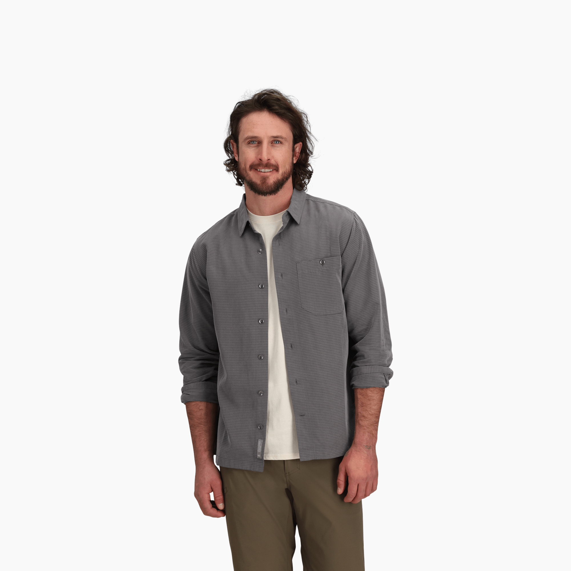 Royal Robbins Men's Mojave Pucker Long Sleeve