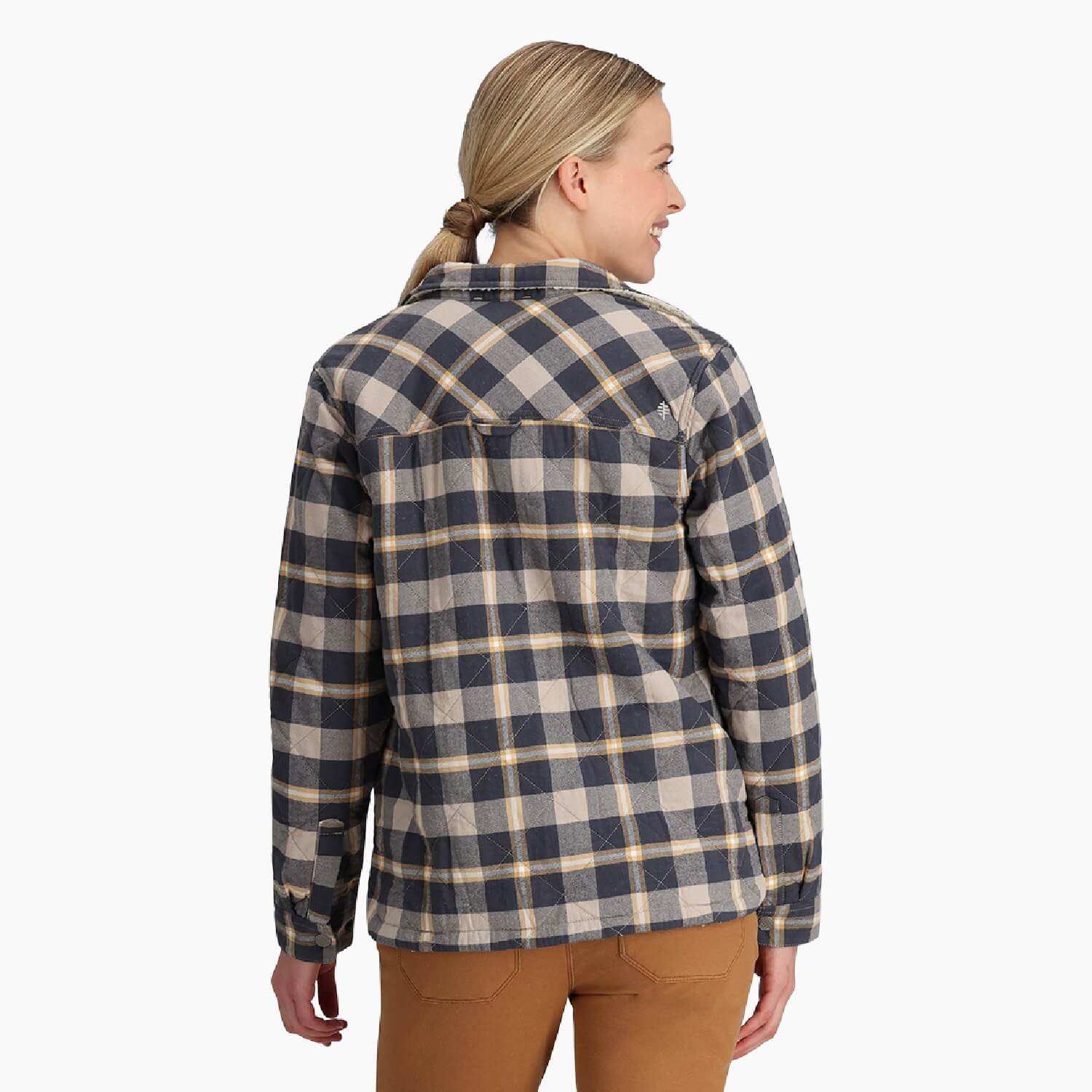 Royal Robbins Women's Snowcap Lined Flannel Long Sleeve