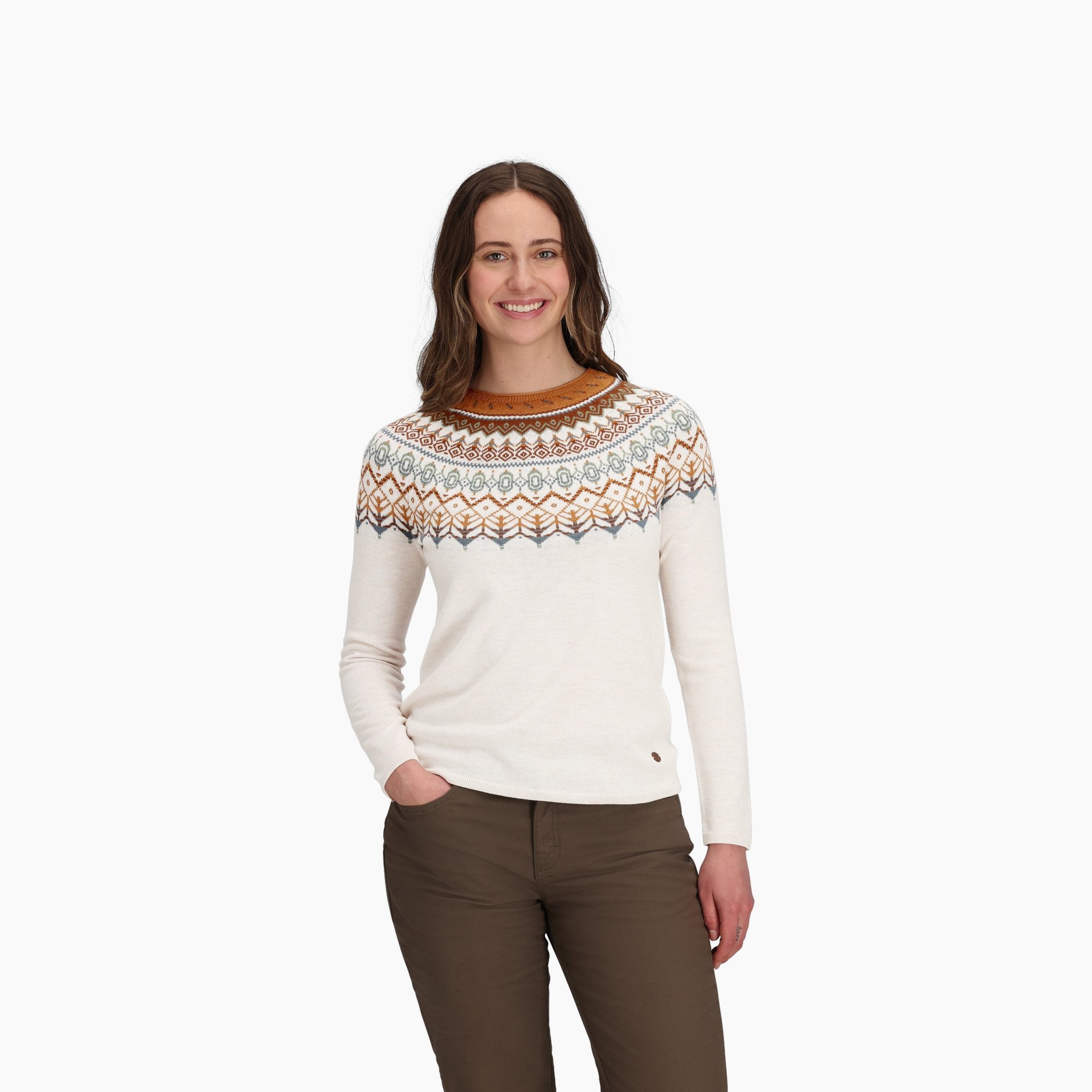 Royal Robbins Women's Westlands Fairisle Crew