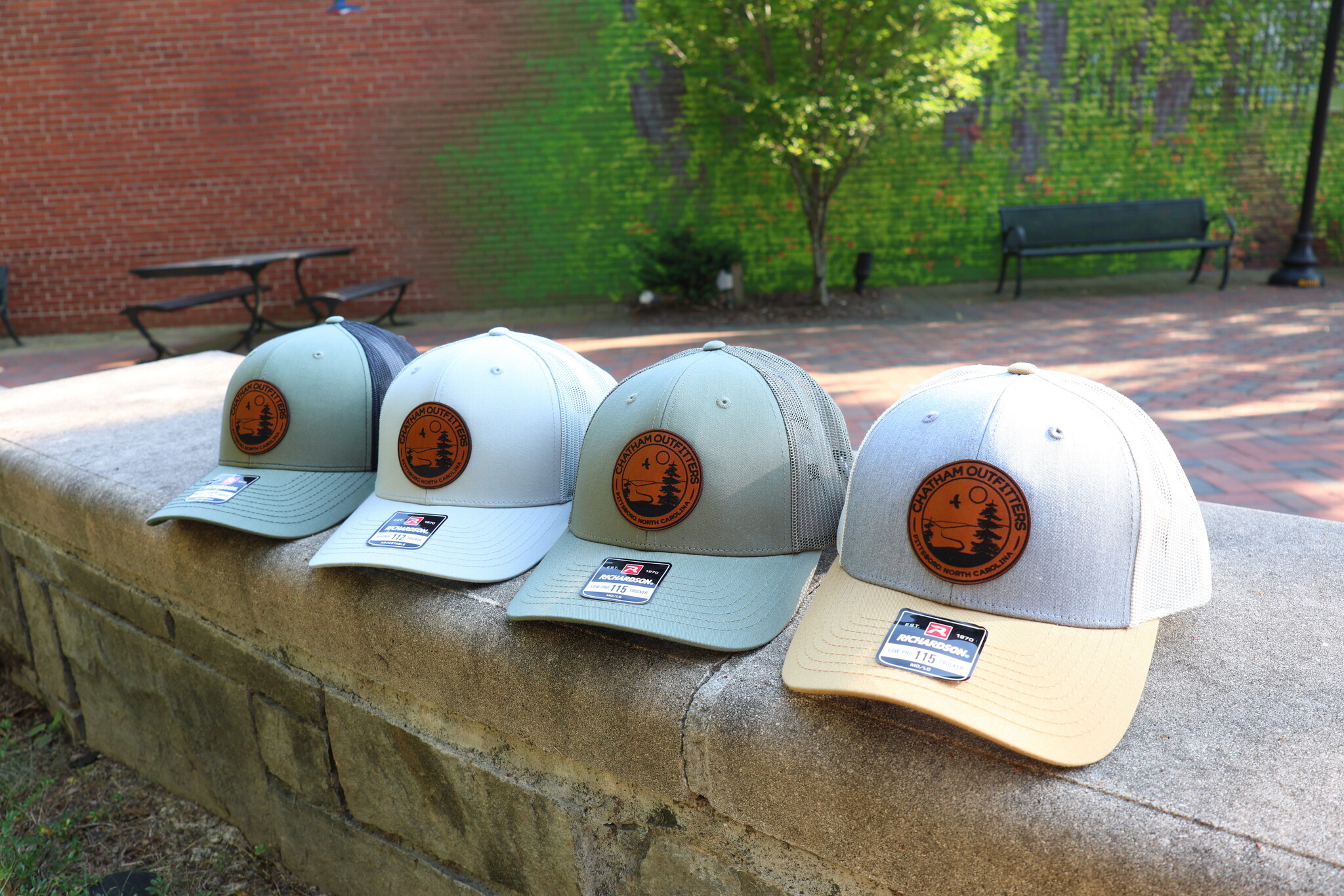 Chatham Outfitters Chatham Outfitters Leather Patch Trucker Hat