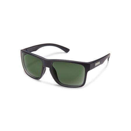 Rambler Matte Black Polarized Gray Green