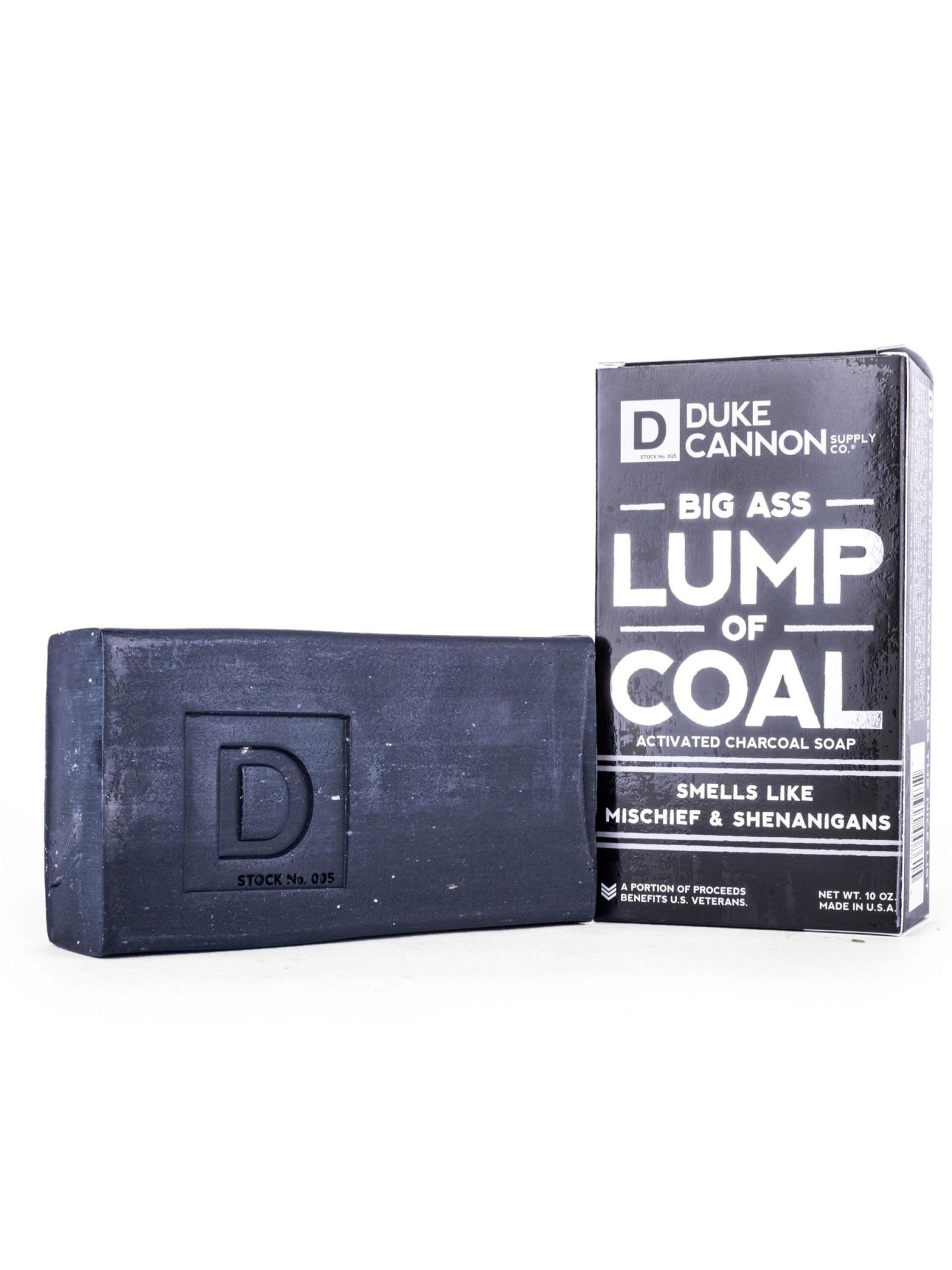 Duke Cannon Supply Co Big Ass Bar of Soap Lump of Coal