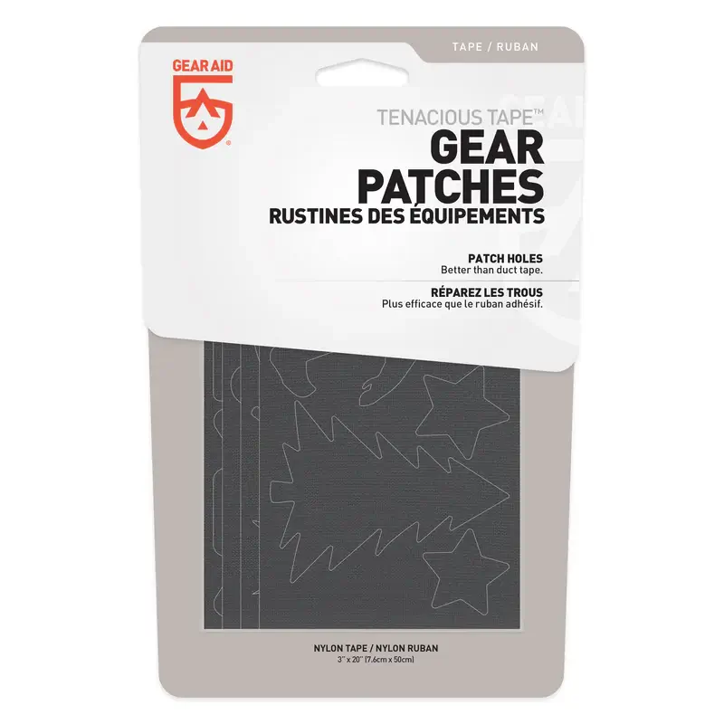 Tenacious Tape Gear Patches Camping Black