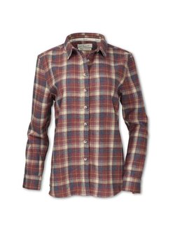 Women's Wool Blend Plaid Flannel