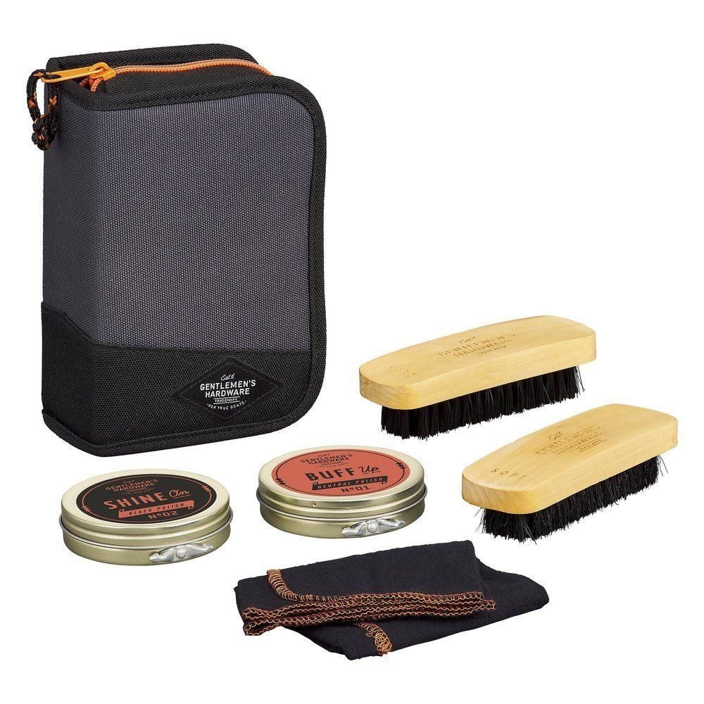 Travel Shoe Shine Kit