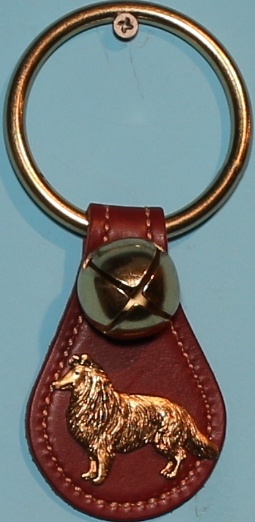 Collie Charm Teardrop Large Ring