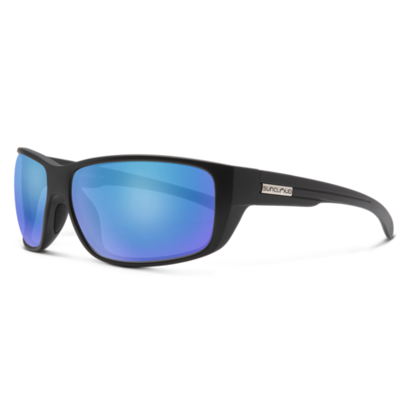 Milestone Matte Black Polarized Blue Mirror