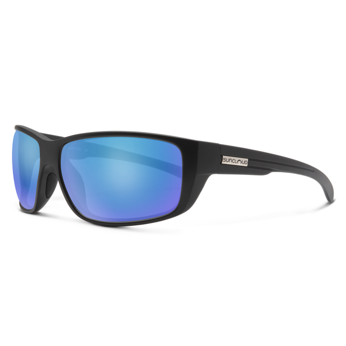 Milestone Matte Black Polarized Blue Mirror