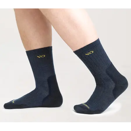 Men's Solid Midweight Micro Crew Sock