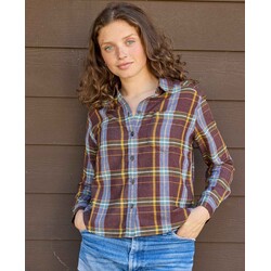 Toad & Co Women's Re-Form Flannel Boxy Long-Sleeve Shirt