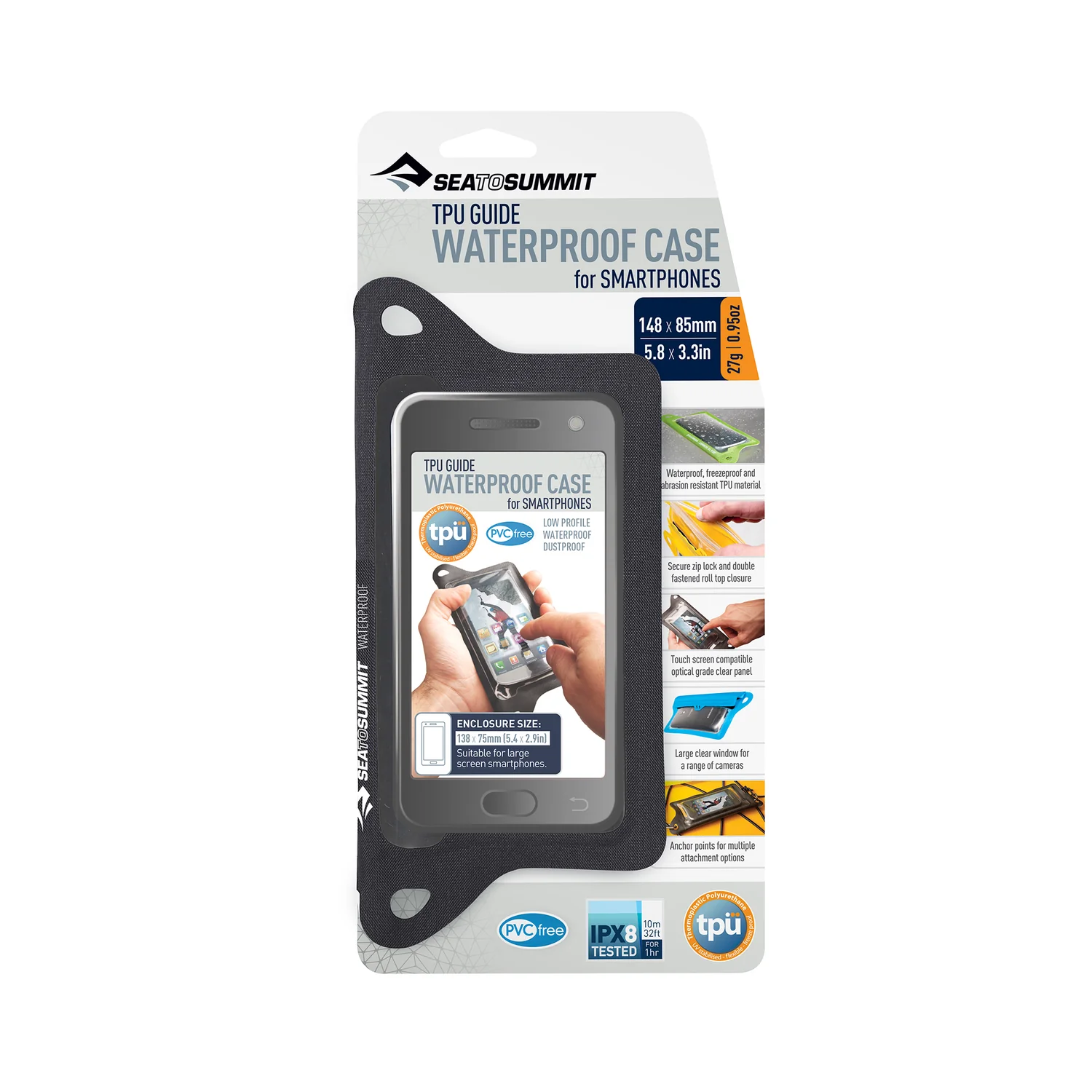 Sea To Summit TPU Guide Waterproof Case for Smartphone Regular