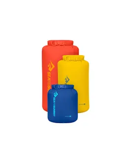 Sea To Summit Lightweight Dry Bag - Sets  [1] 3L Blue, [1] 5L Yellow, [1] 8L Orange