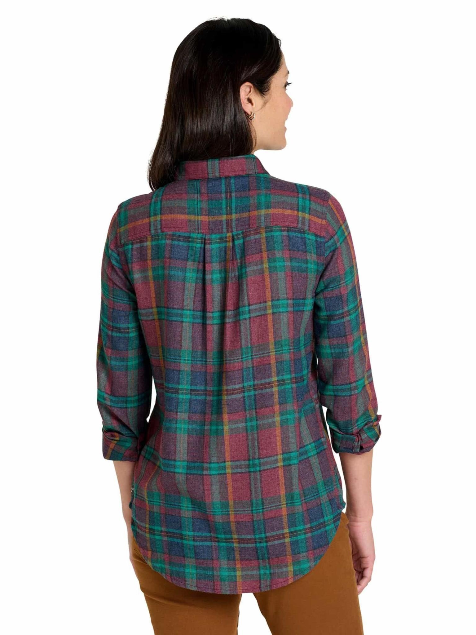 Toad & Co Women's Re-Form Flannel Long Sleeve Shirt