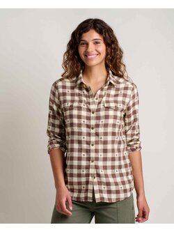 Toad & Co Women's Re-Form Flannel Long Sleeve Shirt