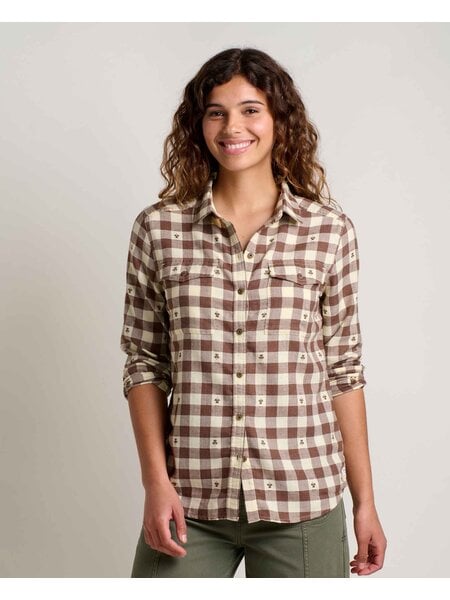 Toad & Co Women's Re-Form Flannel Long Sleeve Shirt