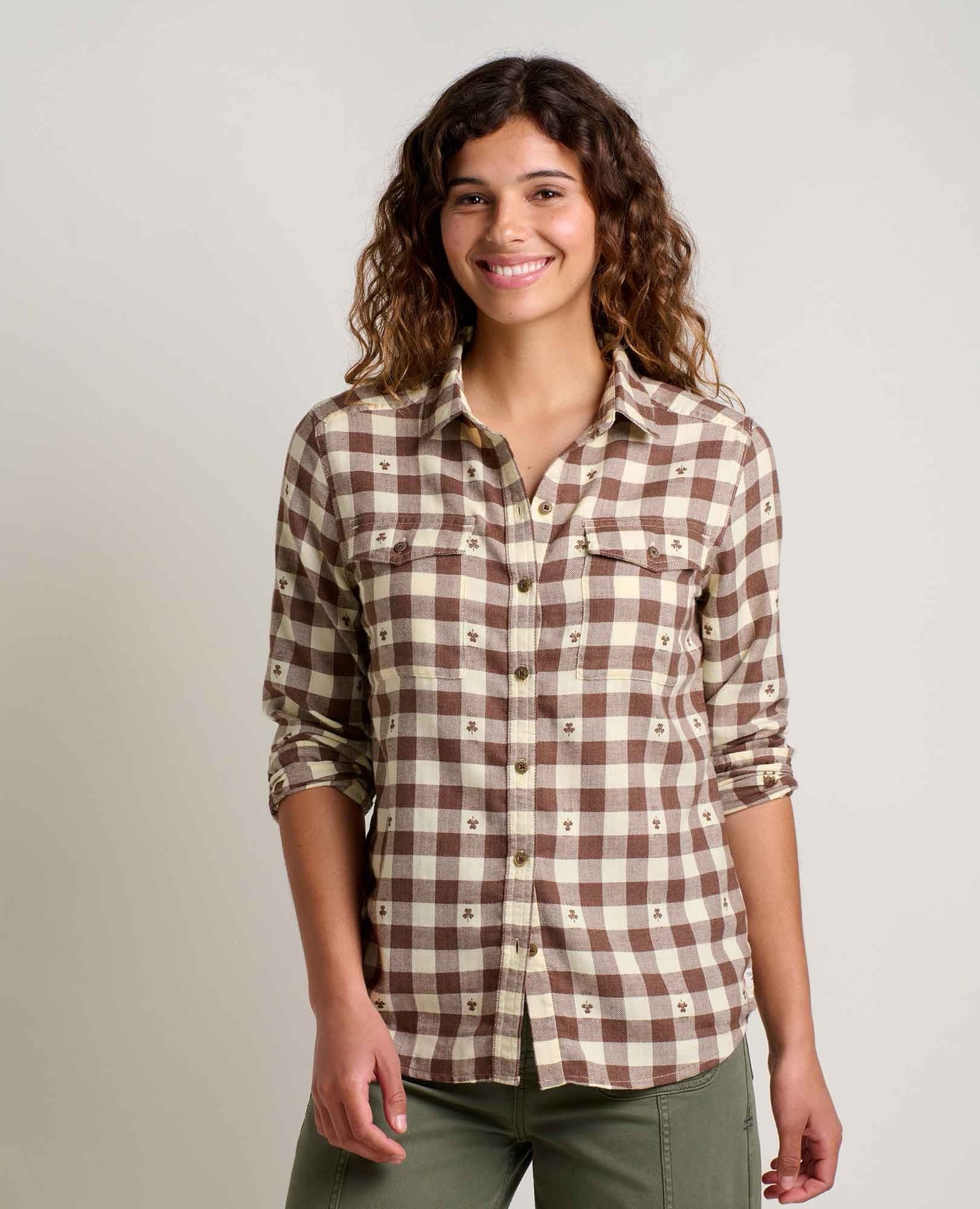 Toad & Co Women's Re-Form Flannel Long Sleeve Shirt