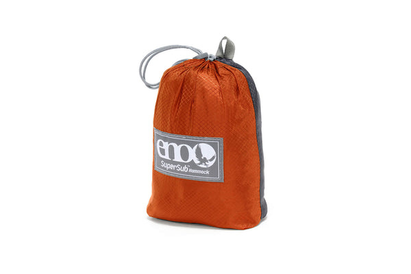 ENO SuperSub Hammock Charcoal/Orange