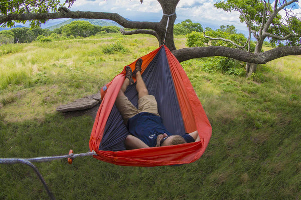 ENO SuperSub Hammock Charcoal/Orange