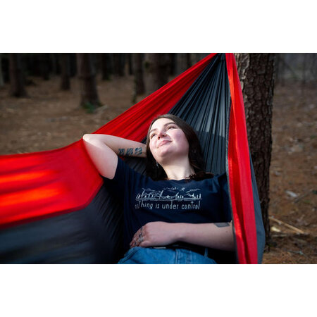 ENO SingleNest Hammock Charcoal/Red