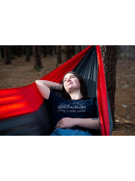 ENO SingleNest Hammock Charcoal/Red