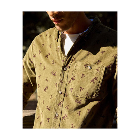 Toad & Co Men's Scouter Cord Long Sleeve Shirt