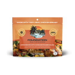 Lime Chicken with Avocado Mango Salsa