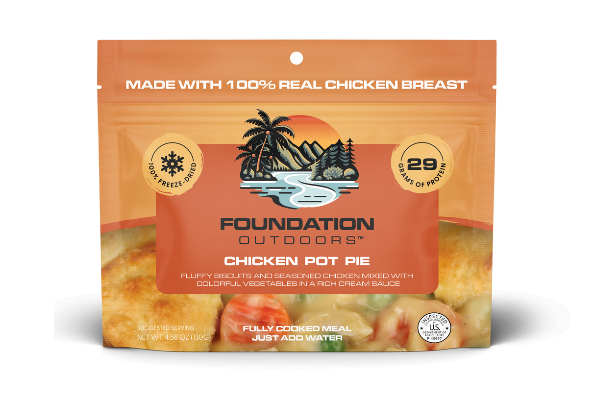 Foundation Outdoors Chicken Pot Pie