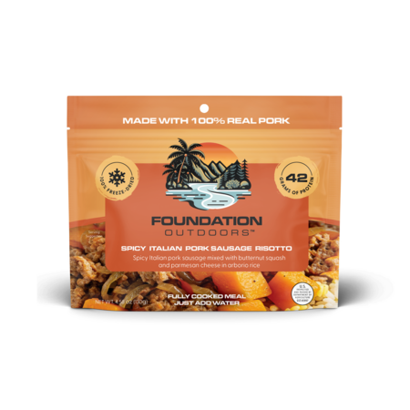 Spicy Italian Pork Sausage Risotto