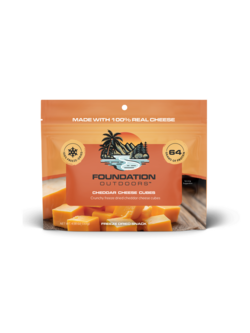 Foundation Outdoors Cheddar Cheese Cube Snack