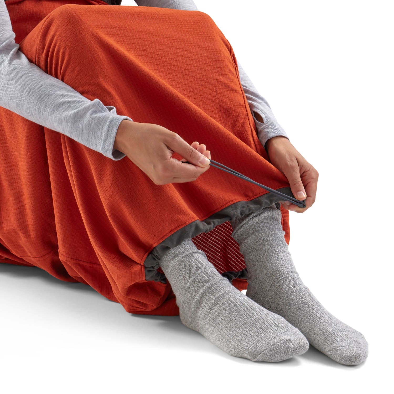 Sea To Summit Reactor Fleece Sleeping Bag Liner - Mummy w/Drawcord- Standard Picante Red