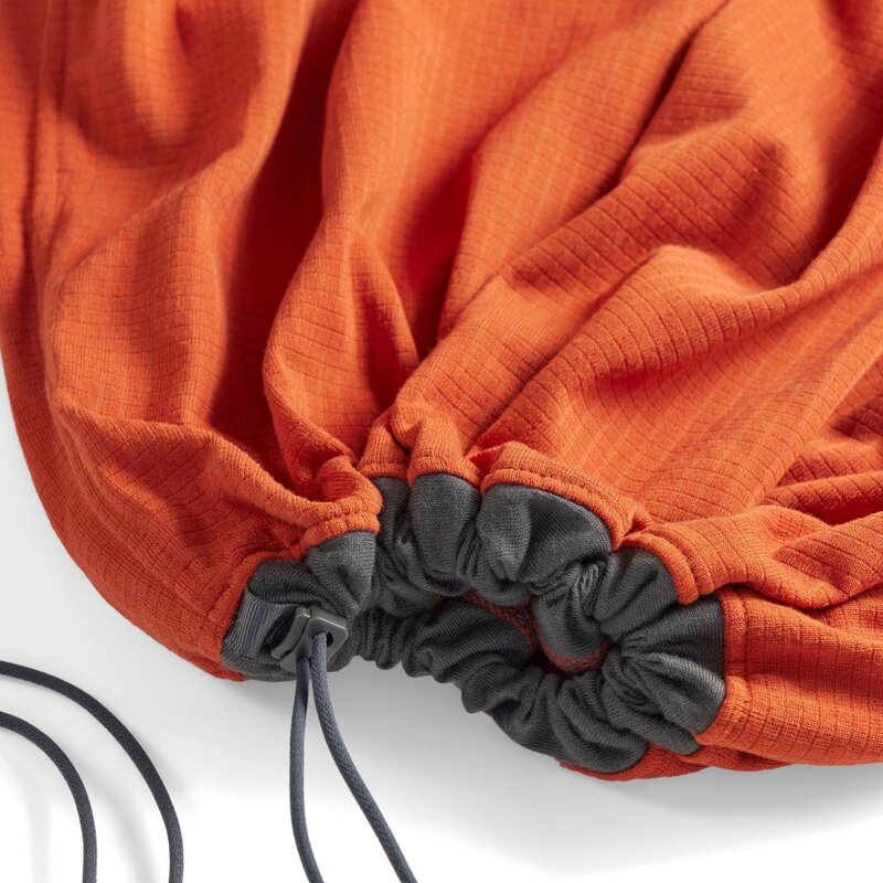 Sea To Summit Reactor Fleece Sleeping Bag Liner - Mummy w/Drawcord- Standard Picante Red