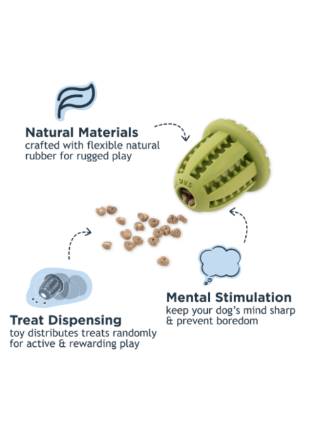 Natural Rubber Acorn Toy