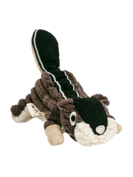 Plush Chipmunk with Squeaker 5"