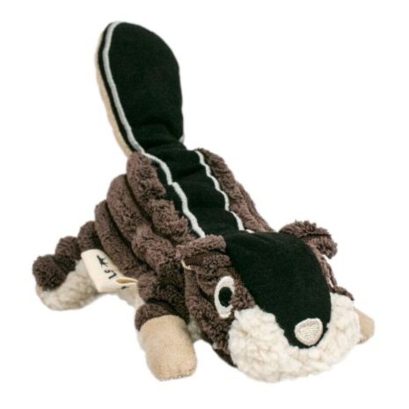Plush Chipmunk with Squeaker 5"