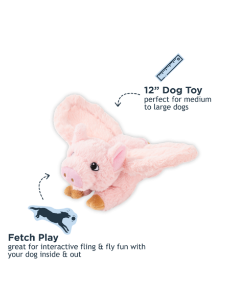 Plush Flying Pig