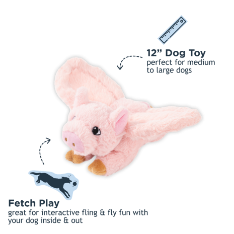 Plush Flying Pig