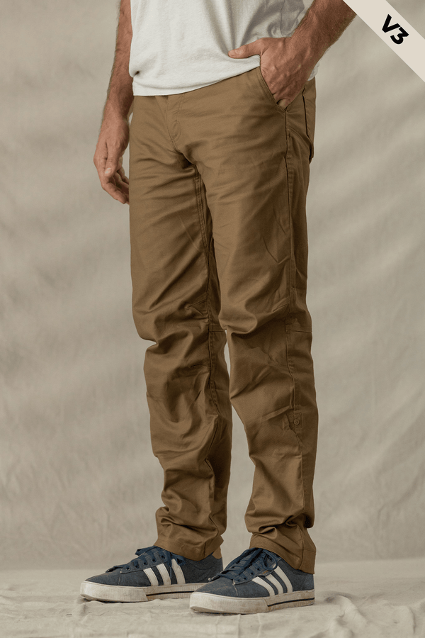 LIVSN Men's Flex Canvas Pants Relaxed